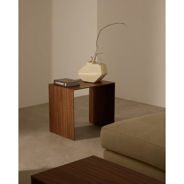 Pähklipuidu spoonist abilaud 40x55 cm Litto - Kave Home-image-1