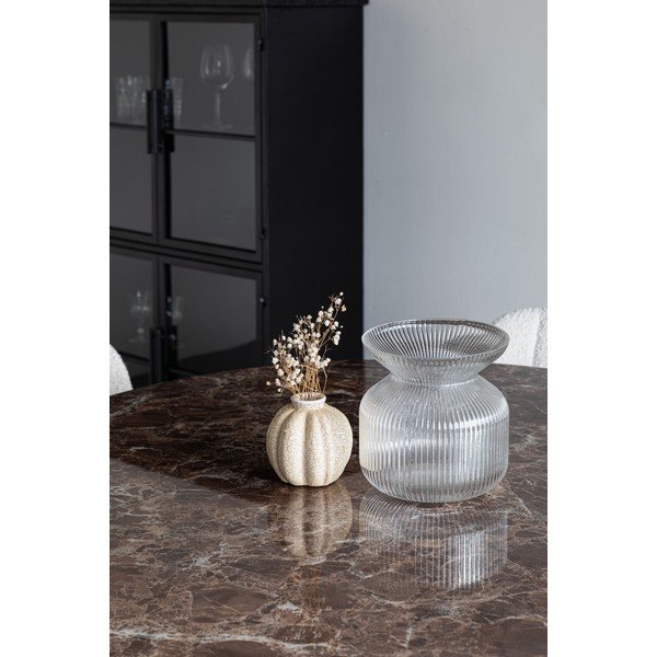 Ümmargune söögilaud marmorist pealispinnaga, ø 110 cm Maru - White Label-image-2