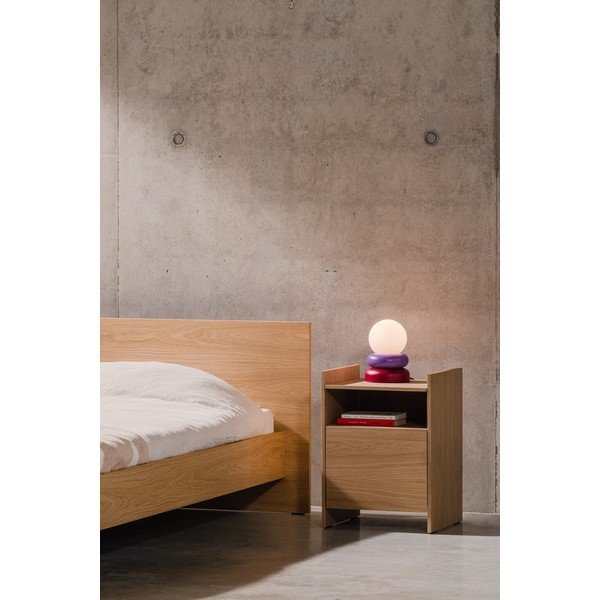 Tammepuust öökapp naturaalse värvi riiulitega Toopt - noo.ma-image-1