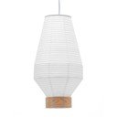 Valge lambivari ø 30 cm Hila - Kave Home