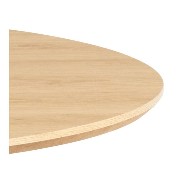 Ümmargune tammespoonist söögilaud ø 120 cm Cadiz - Actona-image-3