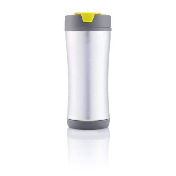 Cestovní hrnek se zeleným víčkem XD Design Boom Eco, 200 ml-image-1