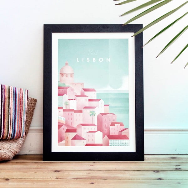 Plakat , 30 x 40 cm Lisbon - Travelposter-image-1