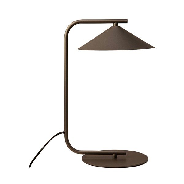 Pruun metallist laualamp (kõrgus 42 cm) Nocte - Micadoni