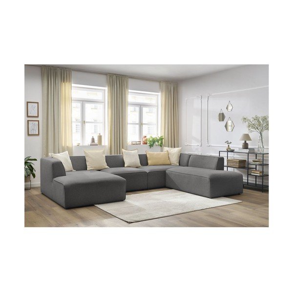 Tumehall mooduldiivan (parem nurk/U-kujuline) Megeve - Bobochic Paris-image-4
