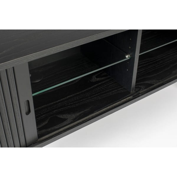 Musta värvi lükandustega kapp Barbier - Zuiver-image-4