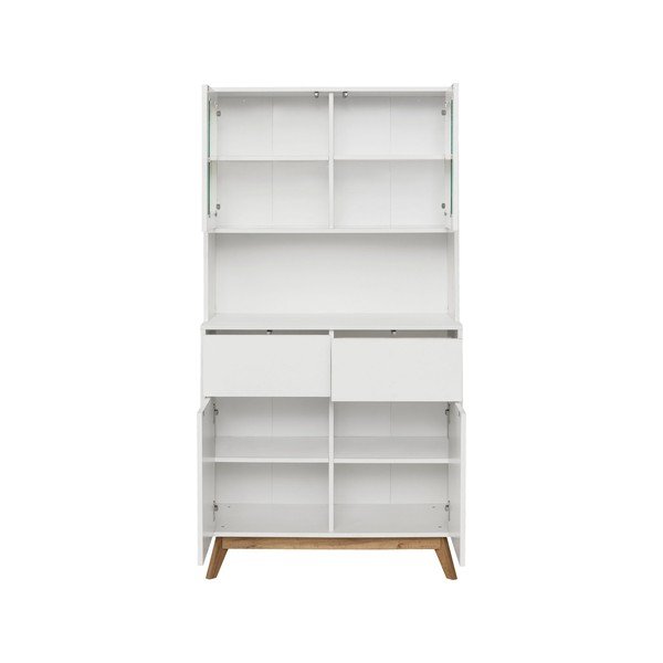 Valge kapp 84x165x39 cm Skandi – Støraa-image-3