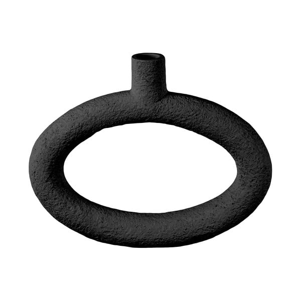 Must vaas Ovaalne, kõrgus 20,5 cm Ring - PT LIVING