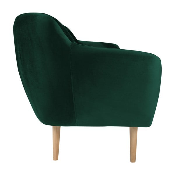 Zelená třímístná pohovka Mazzini Sofas Benito-image-1