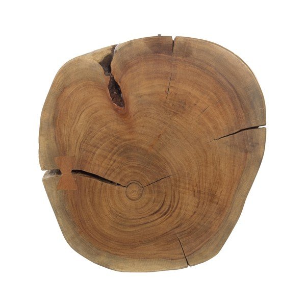 Odkládací stolek z akáciového dřeva Bizzotto Aron, Ø 35 cm-image-3