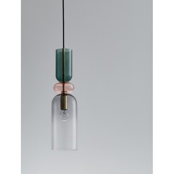 Kuldse värvi klaasist ripplamp, läbimõõduga 11 cm Murano - Nova Luce-image-4