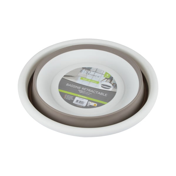 Helepruun kokkupandav kauss 10 l - Homéa-image-2