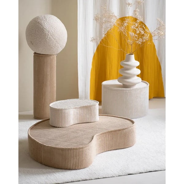 Helepruun velvetist laste diivanipadi Roll - Wigiwama-image-1