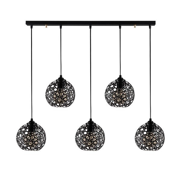 Must rippvalgusti ø 17 cm Fellini - Opviq lights-image-3