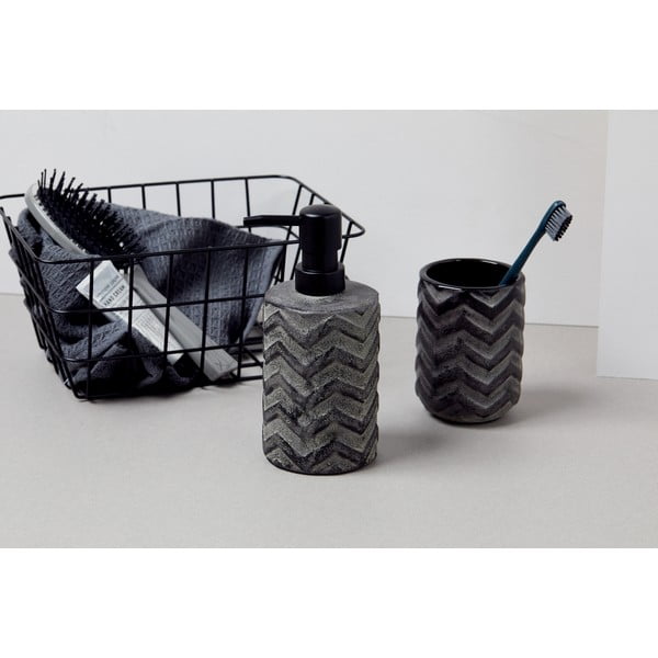 Hall keraamiline käsitsi maalitud seebidosaator , 360 ml Mantua - Wenko-image-4