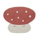 Punane laste mängumatt 120x98 cm Mushroom - OYOY Mini