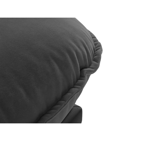 Tumehall sametist lamamistool, parem nurk Auguste - Interieurs 86-image-4