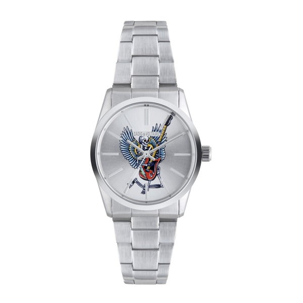 Dámské hodinky stříbrné barvy Zadig & Voltaire Rockstar