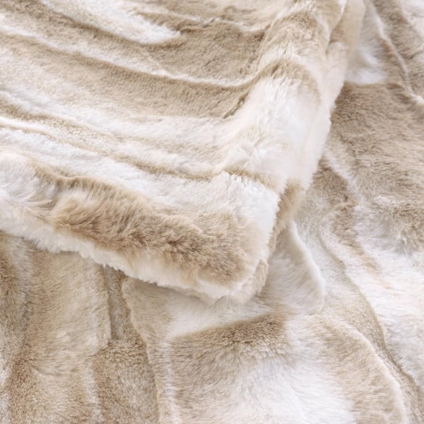 Beež kunstkarusnahast tekk 180x220 cm Cheyenne - douceur d'intérieur-image-4