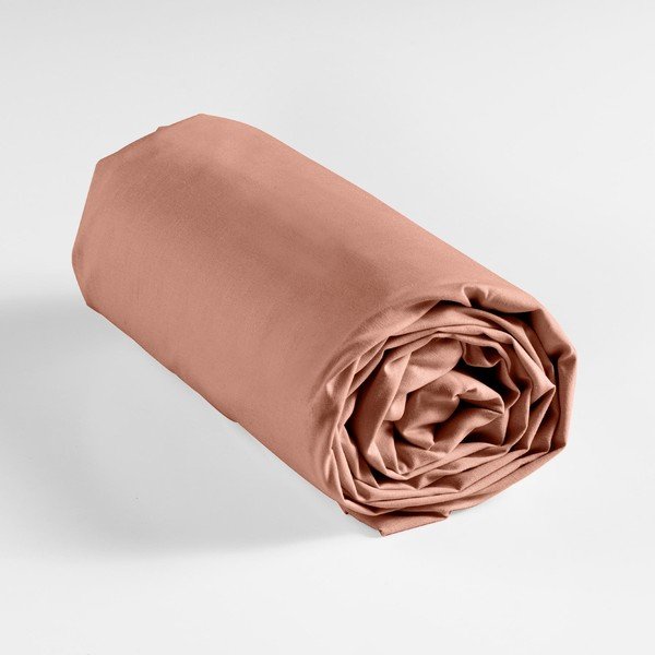 Lõhekarva puuvillane lina 180x200 cm Lina - douceur d'intérieur-image-3