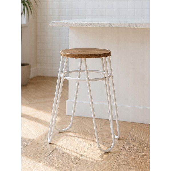 Hall/naturaalne jalakaspuidust tool District - Premier Housewares-image-1