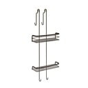 Must rippuv kahetasandiline vannitoa riiul Origin - Metaltex