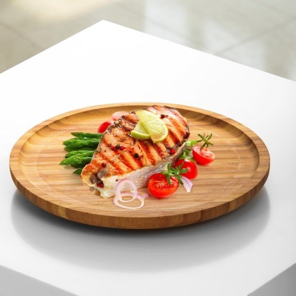 Bambusest pöörlev kandik , ⌀ 28 cm Lily - Bambum