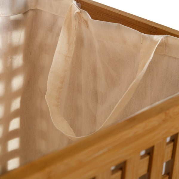 Bambusest pesukorv 60 l - Casa Selección-image-3