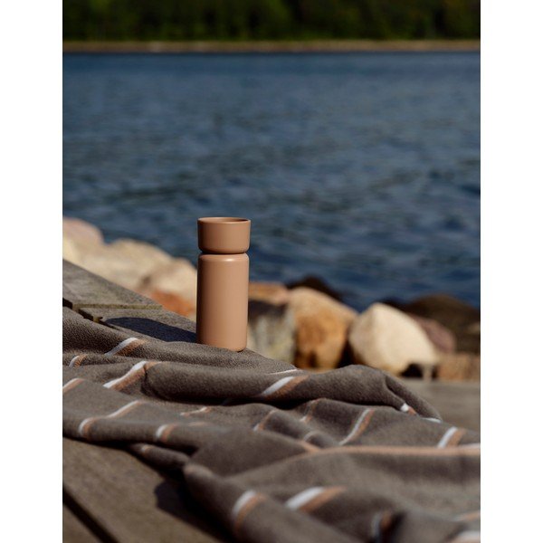 Pruun/beež puuvillane vannirätik 70x140 cm Sauna - Zone-image-3