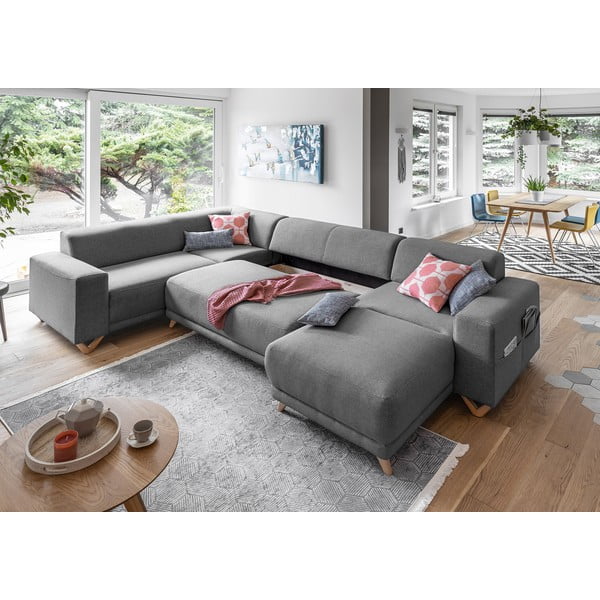 Tumehall panipaigaga nurgadiivanvoodi (vasak nurk/"U" kujuline) Classy Sophie – Miuform-image-4