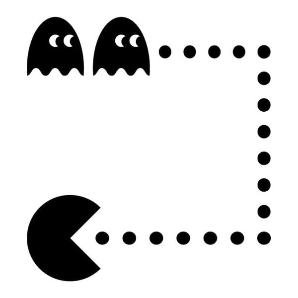 Samolepka Ambiance Pacman-image-1