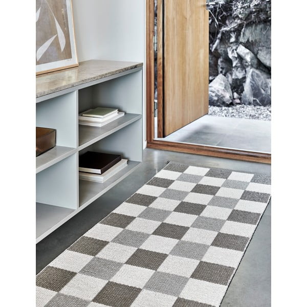 Beež-kreem sise/välisvaip 70x300 cm Pix Dark Linen – Pappelina-image-2