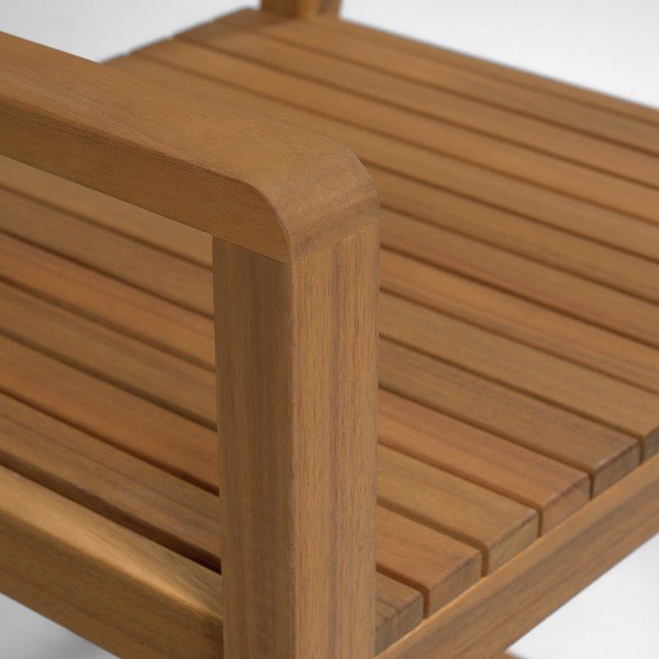 Aiatool akaatsiapuidust Emili - Kave Home-image-1