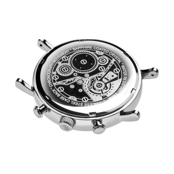 Pánské hodinky s páskem z nerezové oceli ve stříbrné barvě Walter Bach Style-image-3