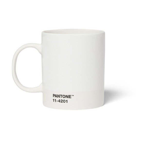 Valge keraamiline kruus 375 ml Cloud Dancer - Pantone