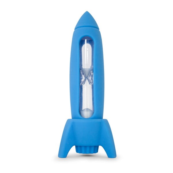 Modrá dětská zubní minutka J-Me Rocket