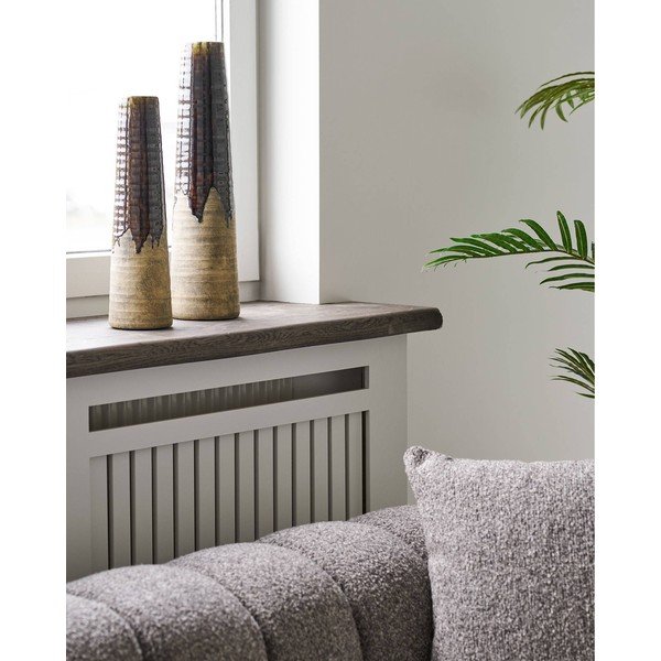 Pruun keraamiline kõrge vaas (kõrgus 48 cm) - House Nordic-image-1