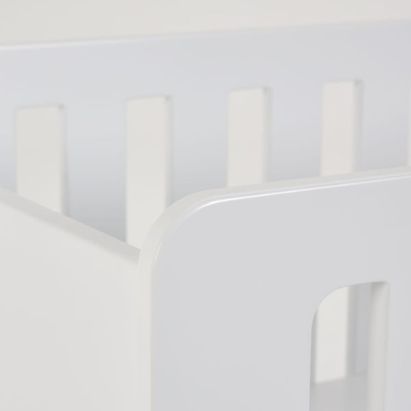 Valge voodi, 120 x 60 cm Nunila - Kave Home-image-1