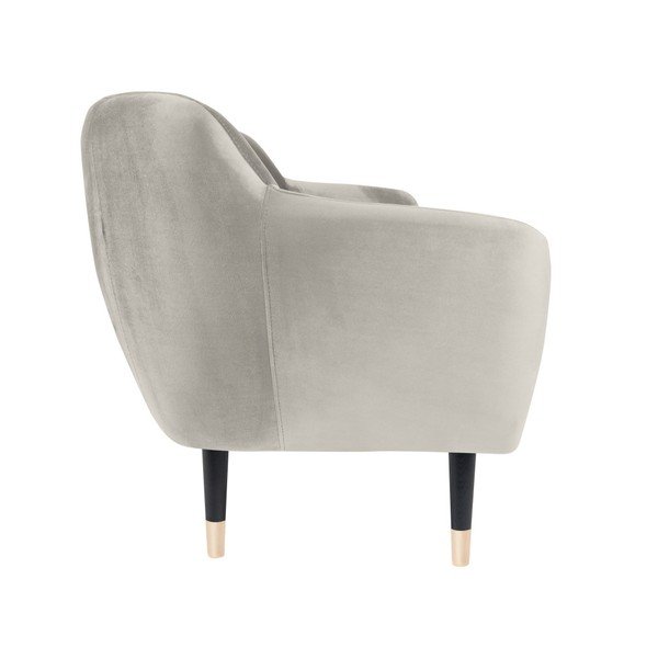 Krémová pohovka s černými nohami Mazzini Sofas Amelie, 188 cm-image-3