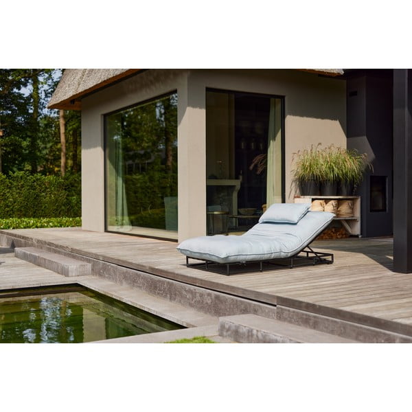 Sinine metallist polsterdatud aiatool Emma - Hartman-image-1