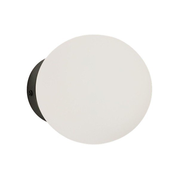 Valge/must metallist seinalamp ø 15 cm Brisia - Kave Home