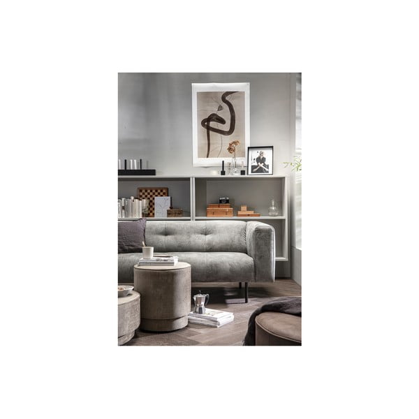 Helepruun pouf , ø 40 cm Pearl - vtwonen-image-2