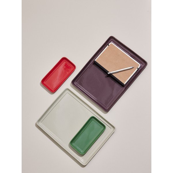 Keraamilised dekoratiivsed kandikud, 2 tk komplektis 35x26 cm Amare - Hübsch-image-3