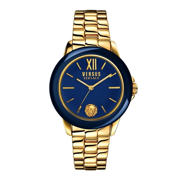 Dámské zlatomodré hodinky Versus by Versace SCC060016