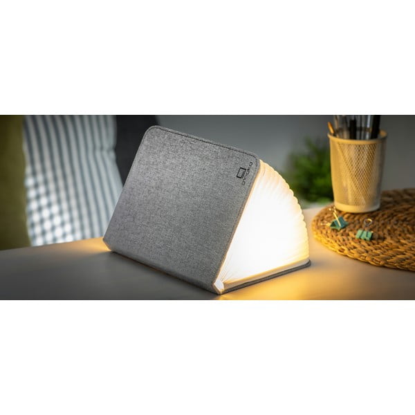 Hall suur LED laualamp raamatukujulisena Booklight - Gingko