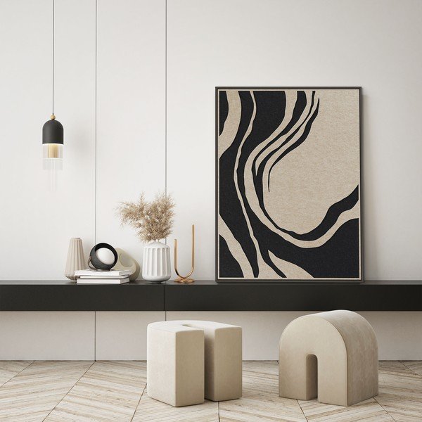 3D-pilt raamiga/akustiline 90x120 cm Sacred Silence 2 - Malerifabrikken-image-1