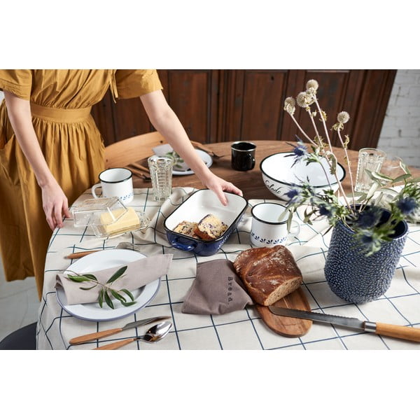 Sada 4 látkových ubrousků s příměsí lnu Really Nice Things Grey, 43 x 43 cm-image-3