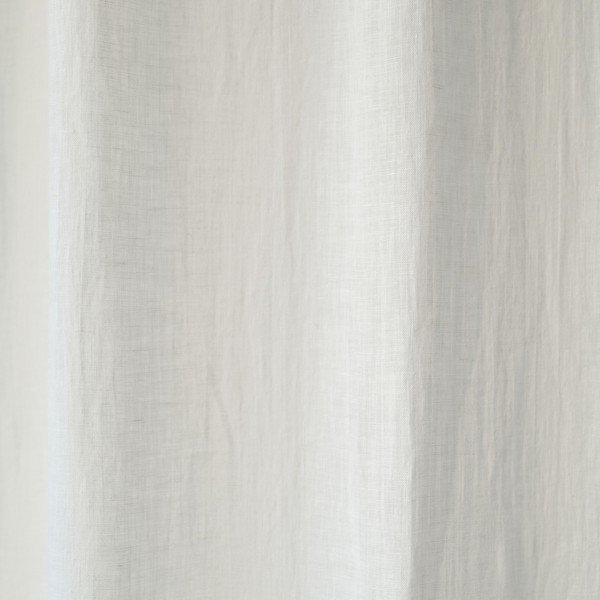 Valge linane kergekaaluline kardin tunneliga Daytime, 275 x 130 cm - Linen Tales-image-1