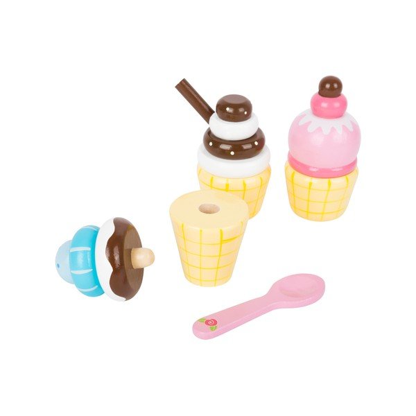 Laste puidust jäätisekomplekt Cream Cone - Legler-image-4