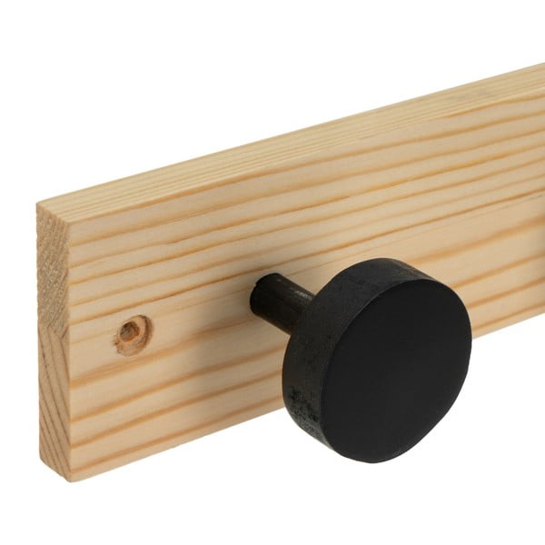 Must männipuidust seinariiul 40 cm Anillos - Casa Selección-image-1